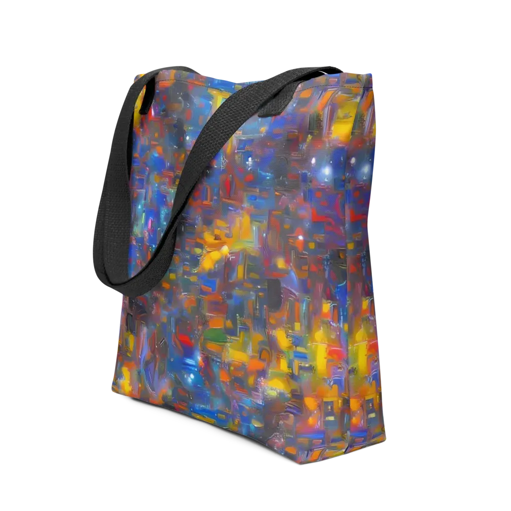Abstract Conflux on Tote Bag — Front