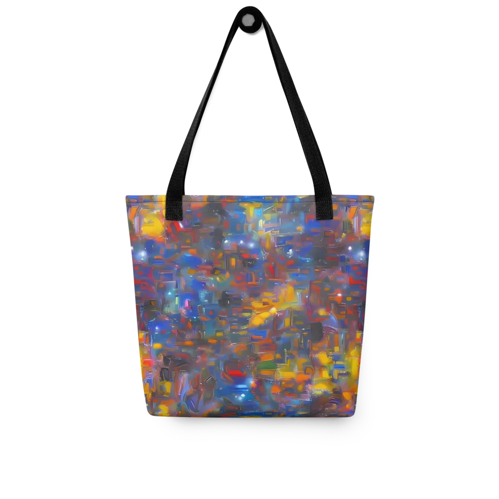 Abstract Conflux on Tote Bag — Front