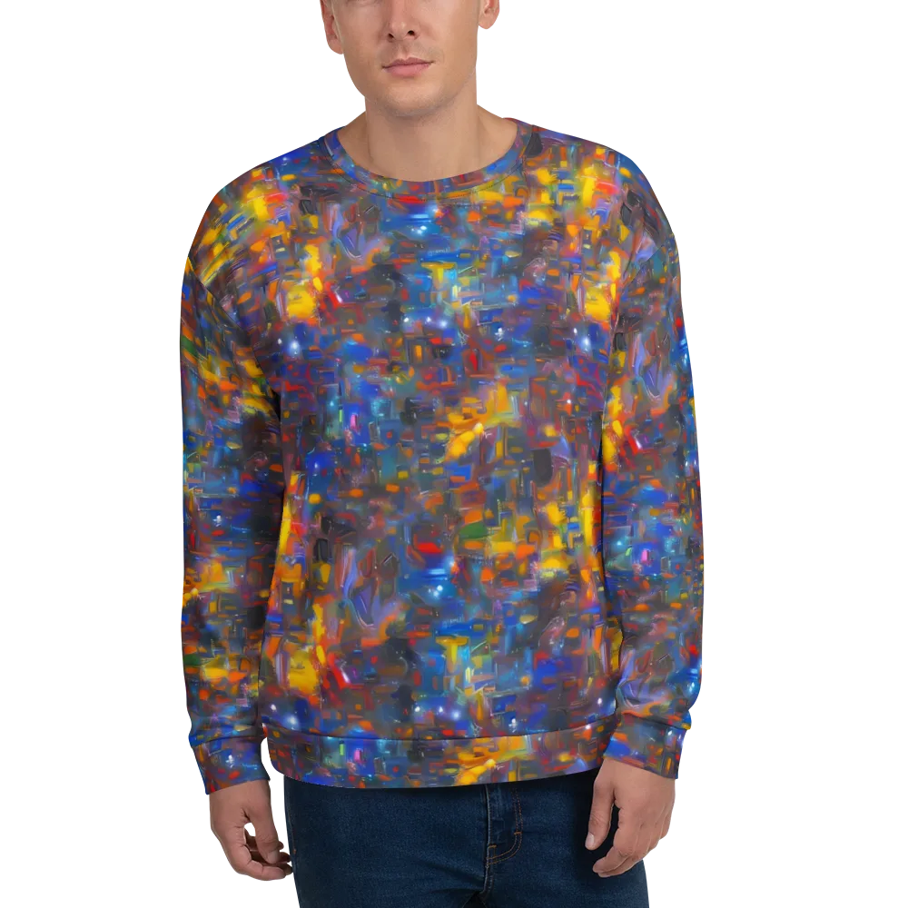Abstract Conflux on Sweatshirt — Front