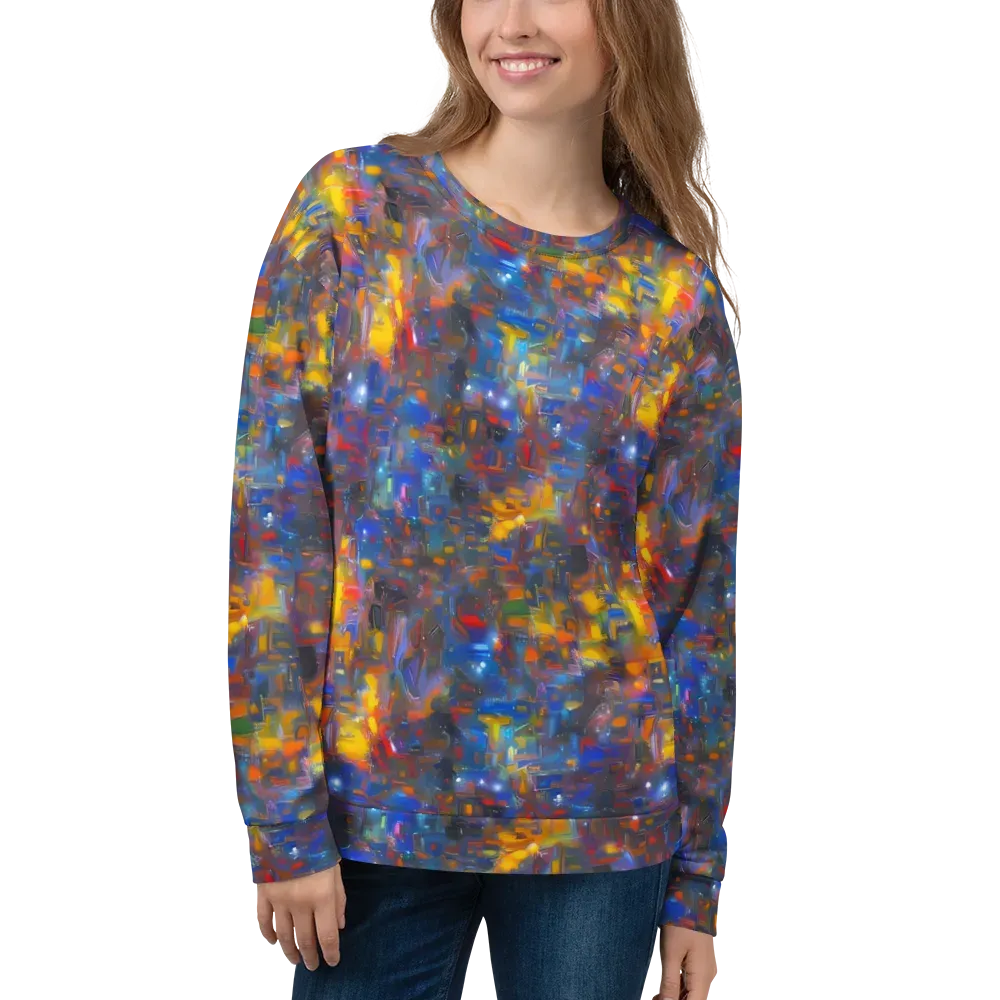 Abstract Conflux on Sweatshirt — Front