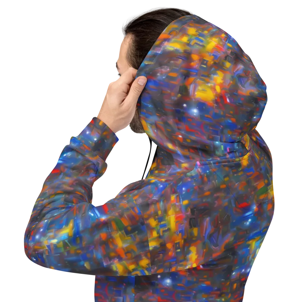 Abstract Conflux on Hoodie — Back