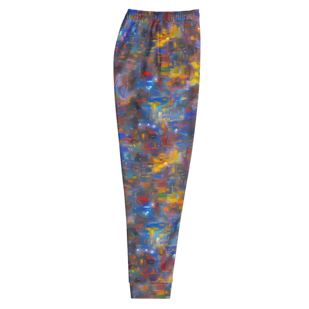 Abstract Conflux on Men's Joggers — Right
