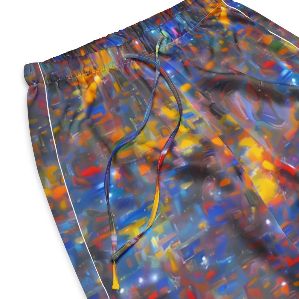 Abstract Conflux on Women's Pajama Pants — Product details