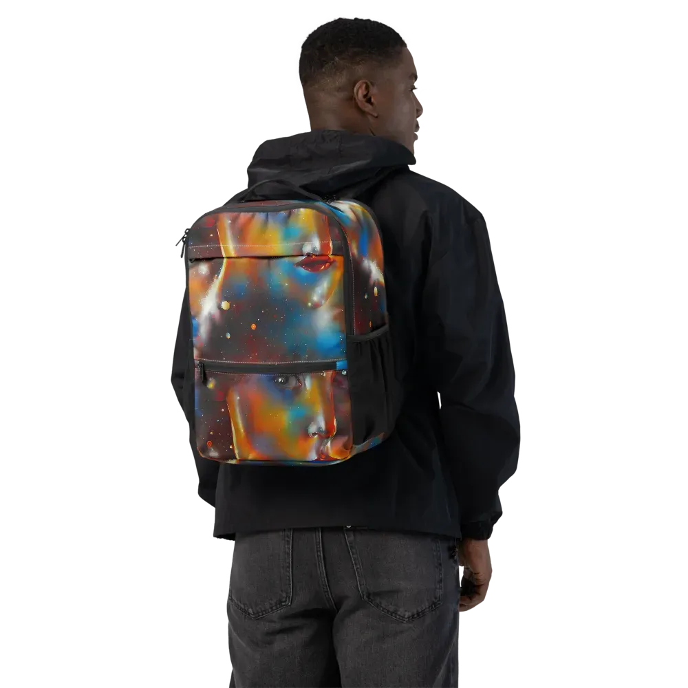 Celestial Vogue on Utility Backpack — Back