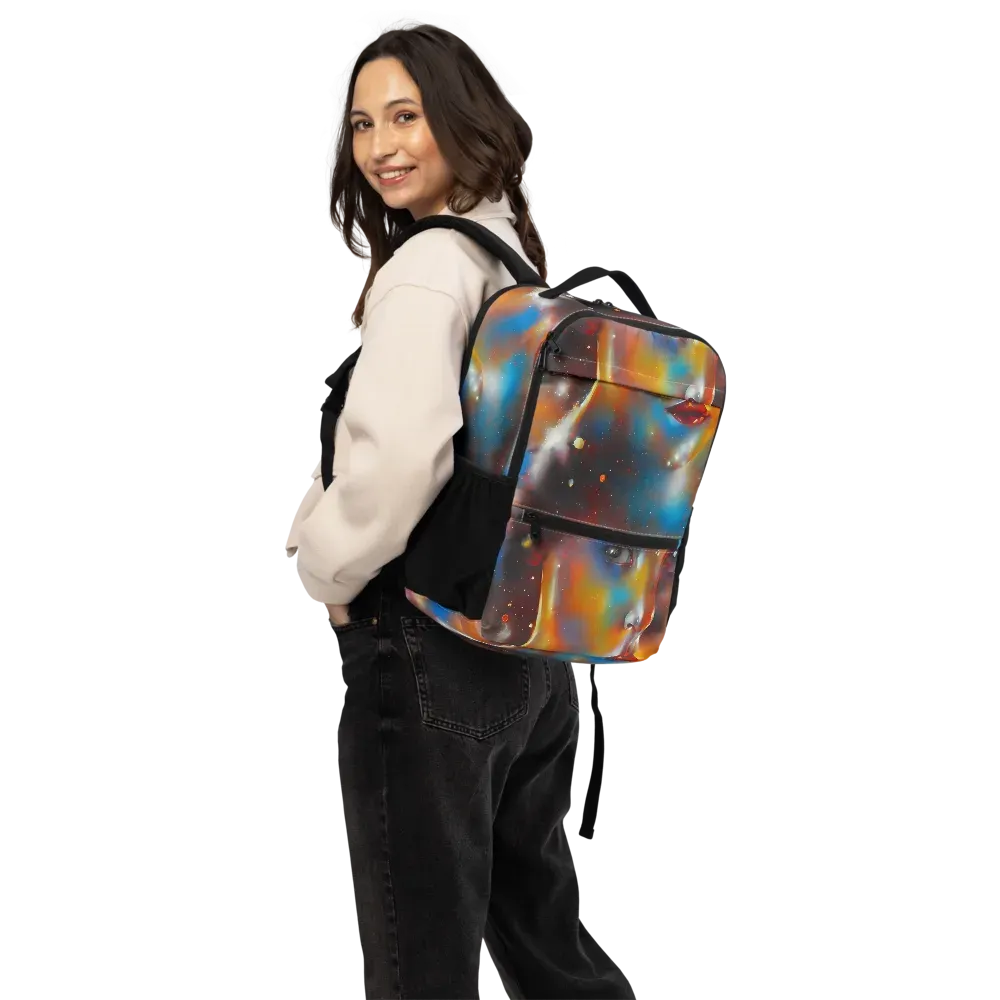 Celestial Vogue on Utility Backpack — Back