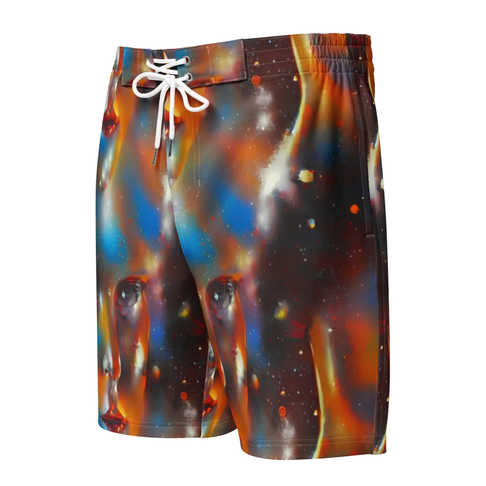 Celestial Vogue on Men's Board Shorts — Front