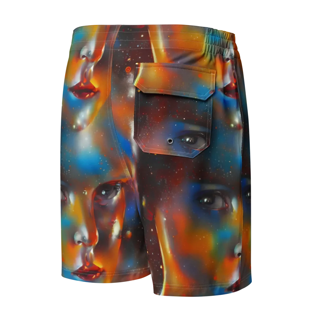 Celestial Vogue on Men's Board Shorts — Back