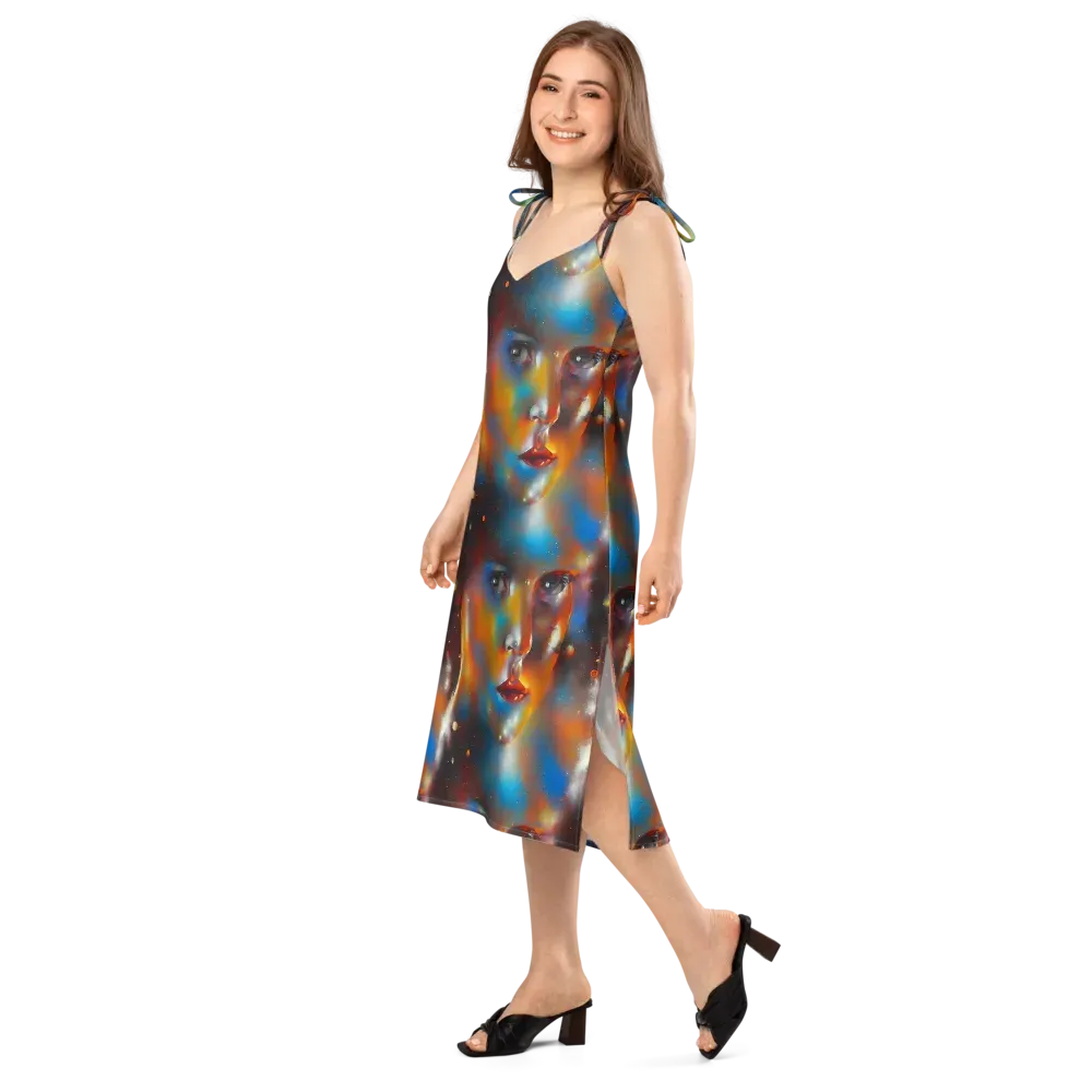 Celestial Vogue on Slip Dress — Left Front