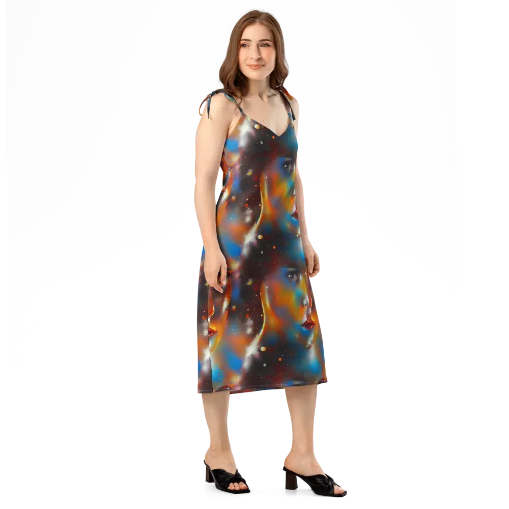Celestial Vogue on Slip Dress — Right Front