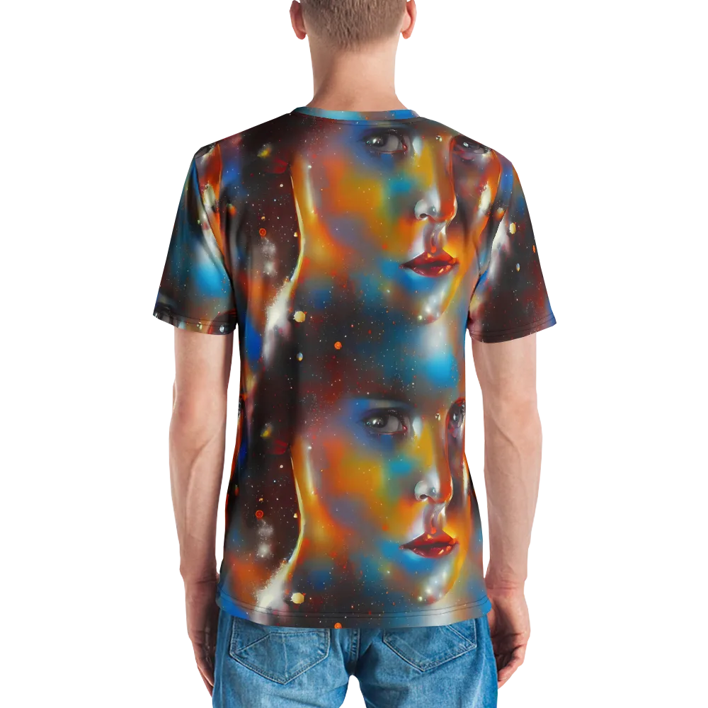 Celestial Vogue on Men's Crew Neck T-Shirt — Back