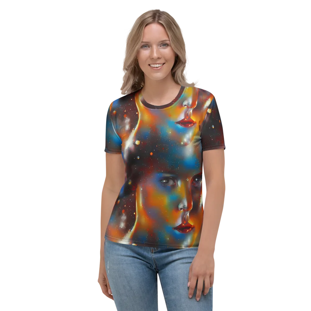Celestial Vogue on Women's Crew Neck T-Shirt — Front