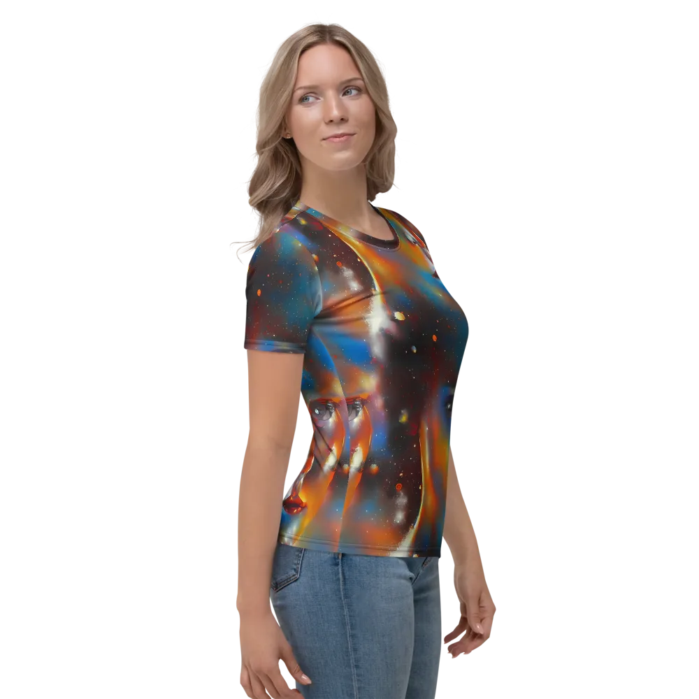 Celestial Vogue on Women's Crew Neck T-Shirt — Right