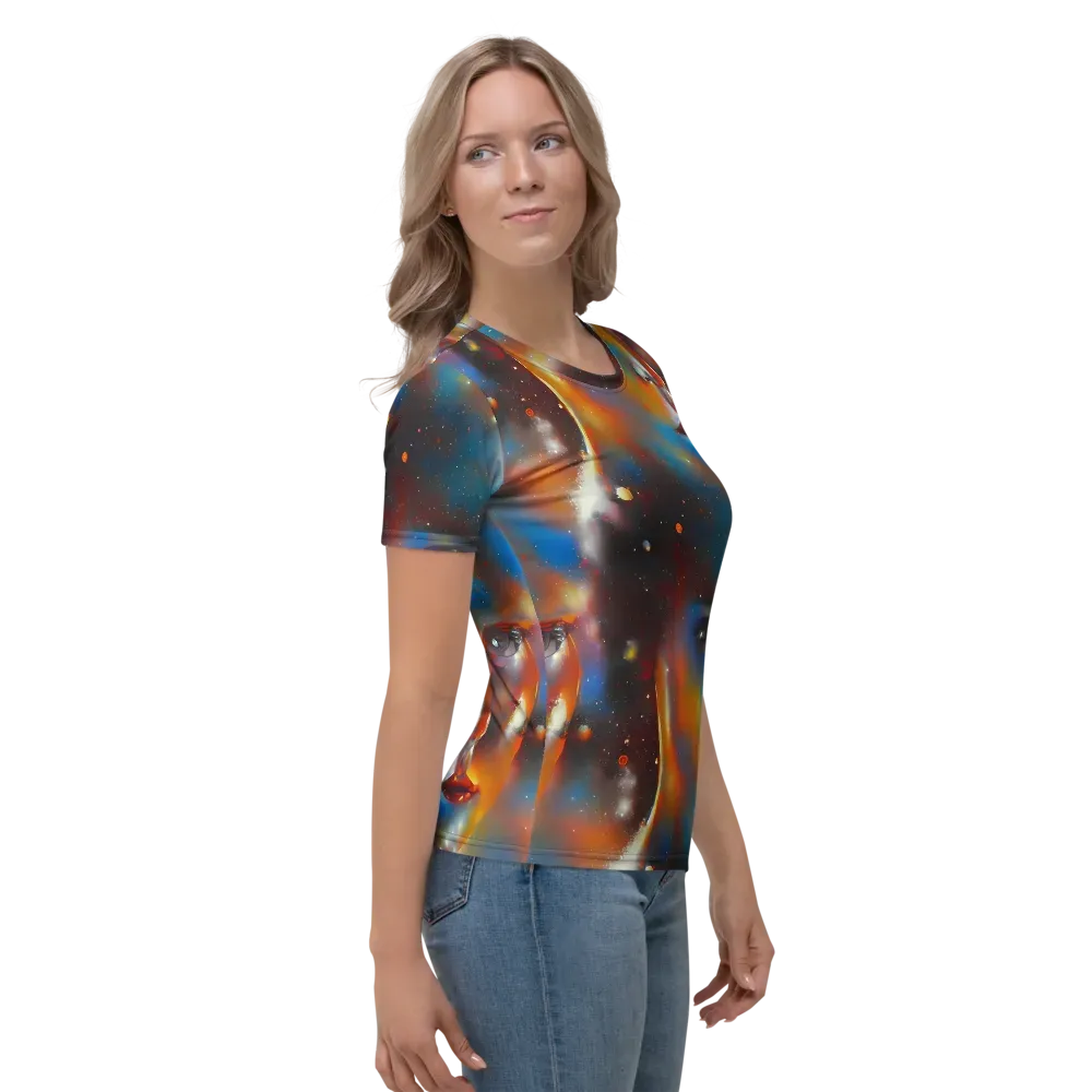 Celestial Vogue on Women's Crew Neck T-Shirt — Right