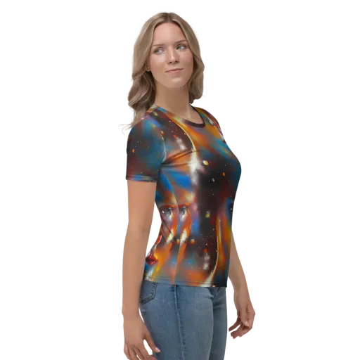 Celestial Vogue on a Women's Crew Neck T-Shirt