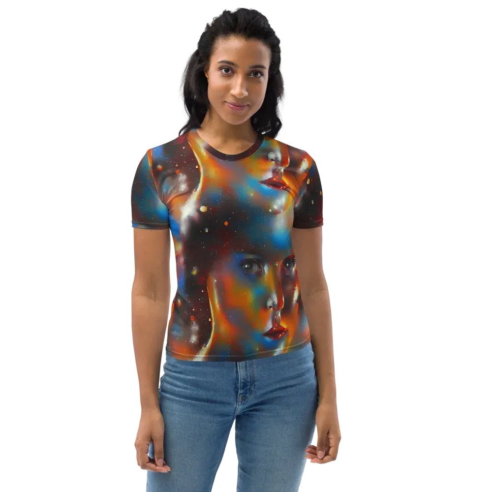Celestial Vogue on Women's Crew Neck T-Shirt — Front