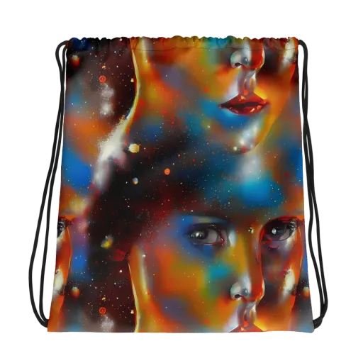 Celestial Vogue on a Drawstring Bag
