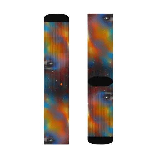 Celestial Vogue on a Socks