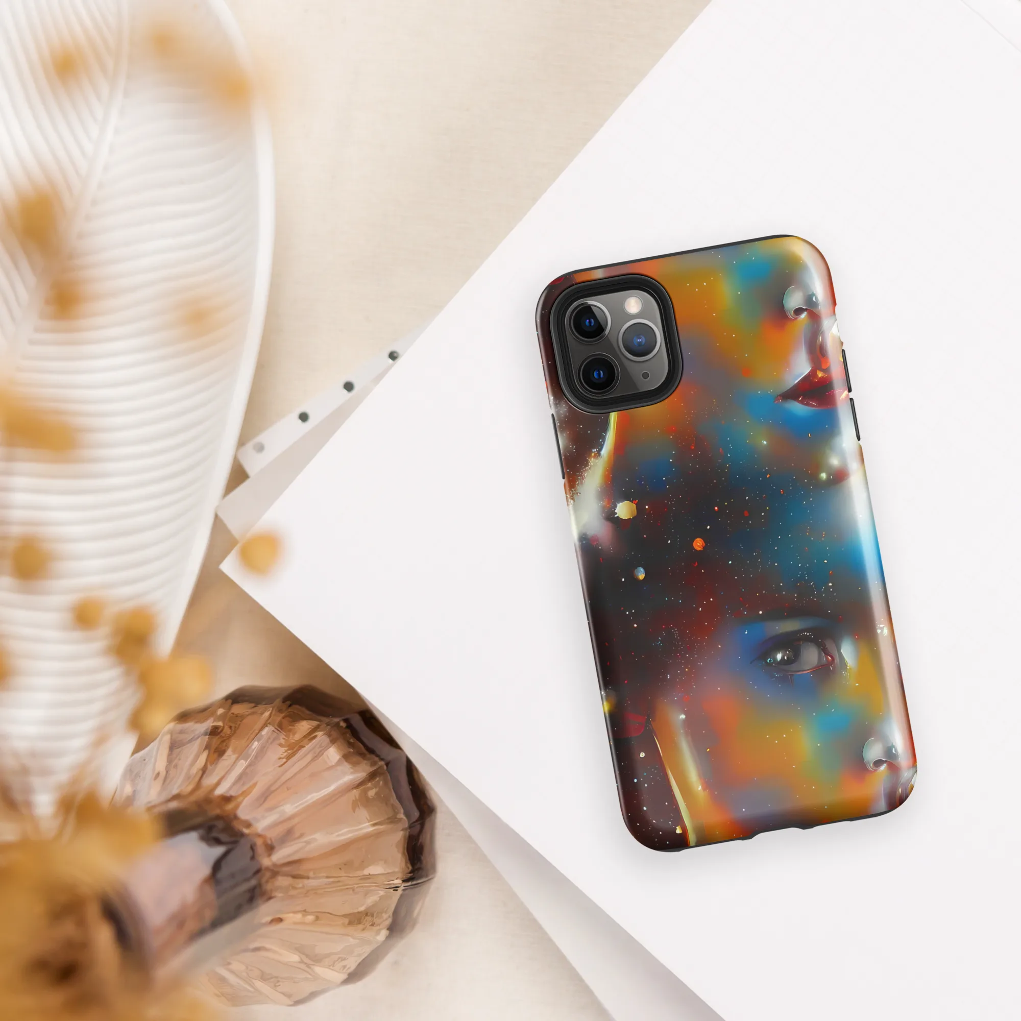 Celestial Vogue on Tough Case for iPhone® — Front