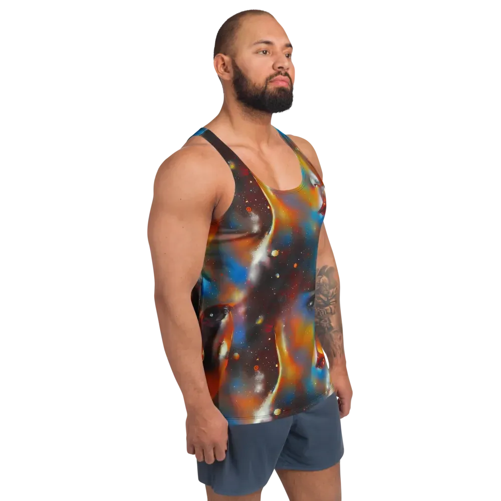 Celestial Vogue on Men's Tank Top — Right Front