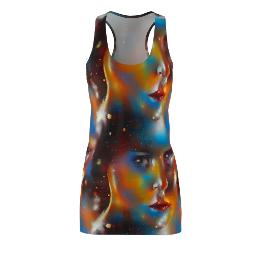 Celestial Vogue on a Racerback Dress