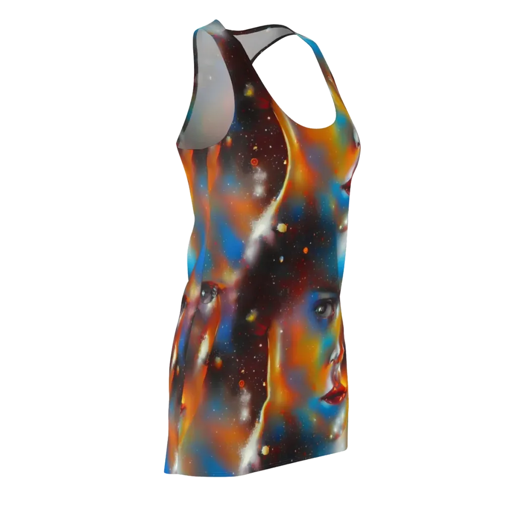Celestial Vogue on Racerback Dress — Front Side