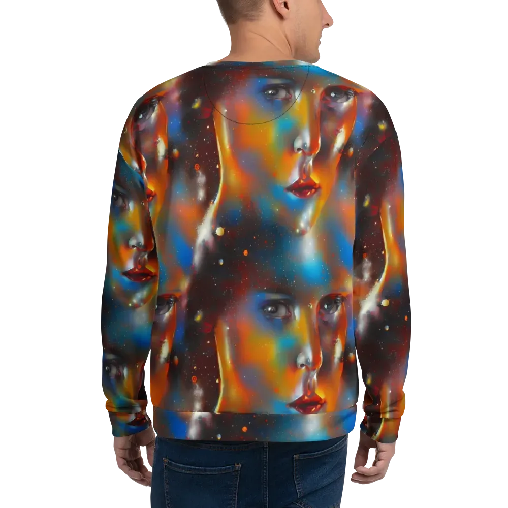 Celestial Vogue on Sweatshirt — Back