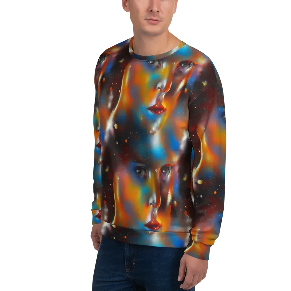 Celestial Vogue on Sweatshirt — Left Front