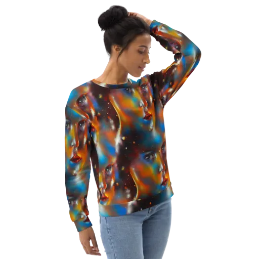 Celestial Vogue on a Sweatshirt