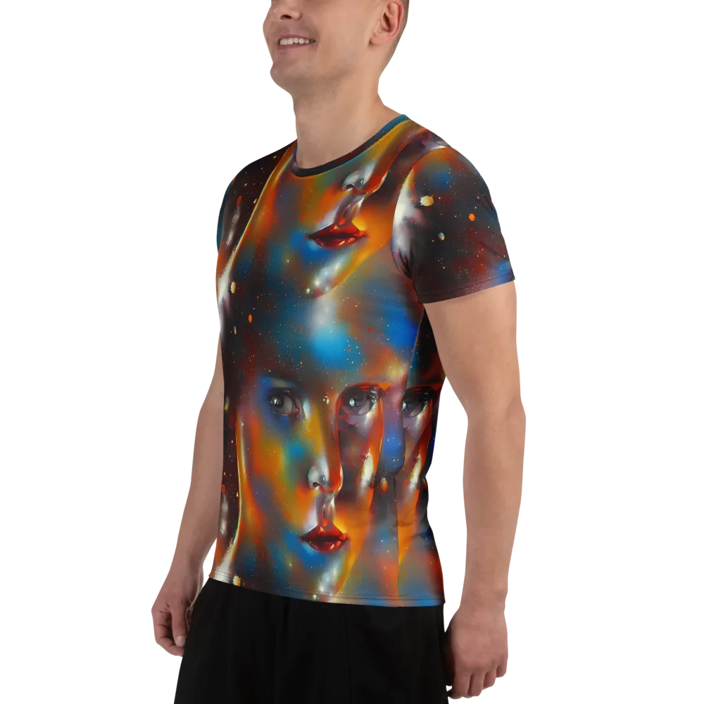 Celestial Vogue on Men's Athletic T-Shirt — Left