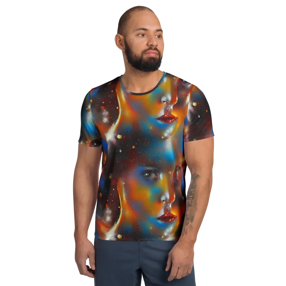 Celestial Vogue on Men's Athletic T-Shirt — Front