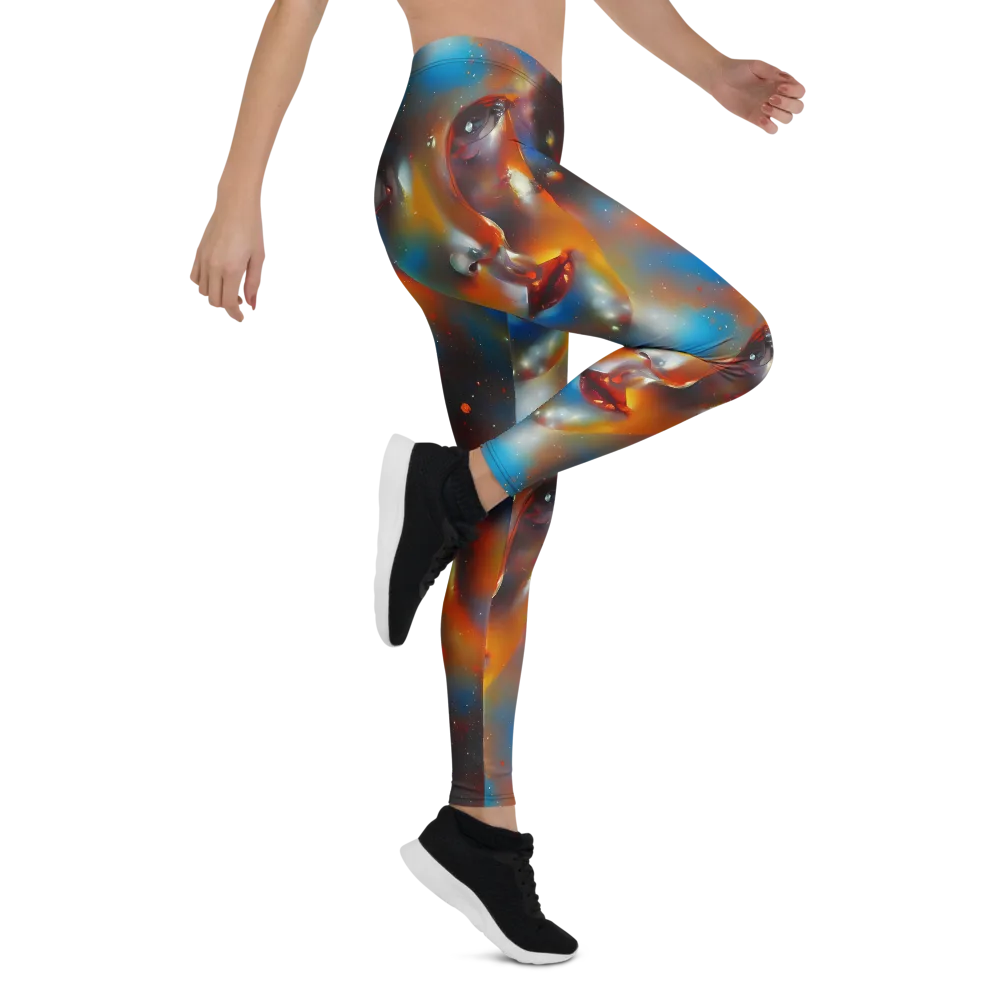 Celestial Vogue on Leggings — Right