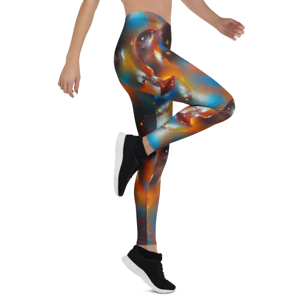 Celestial Vogue on Leggings — Right