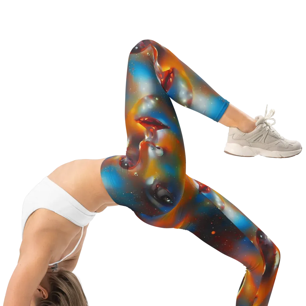 Celestial Vogue on Leggings — Right