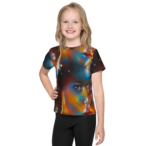 Celestial Vogue on a Kids Crew Neck T-Shirt