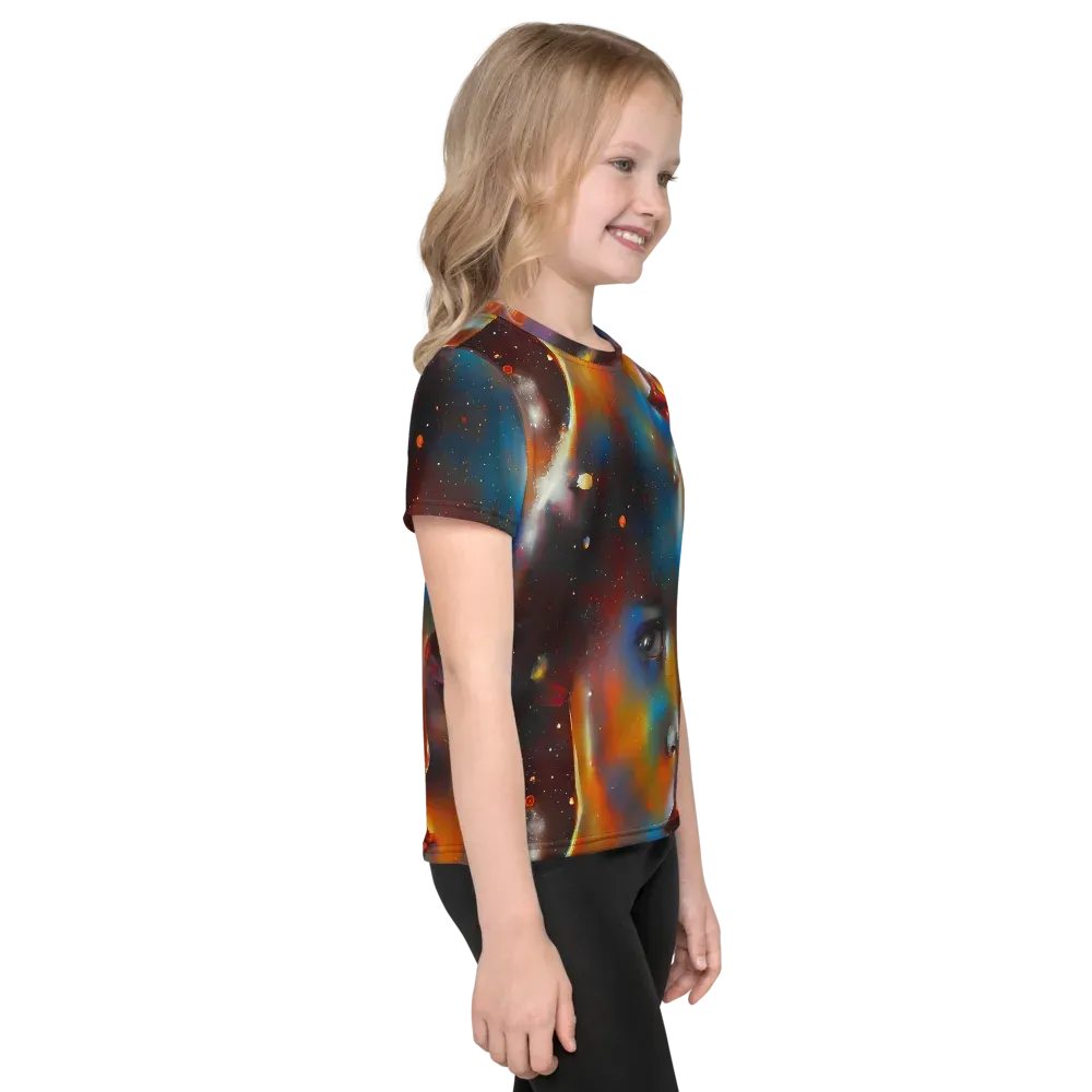 Celestial Vogue on Kids Crew Neck T-Shirt — Right
