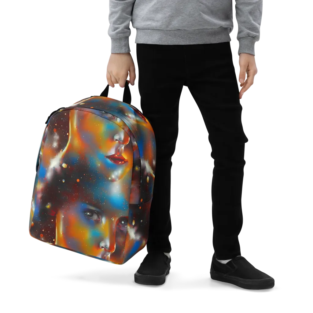 Celestial Vogue on Minimalist Backpack — Zoomed-in