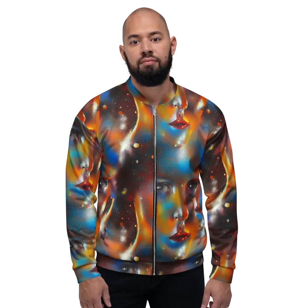 Celestial Vogue on Bomber Jacket — Front