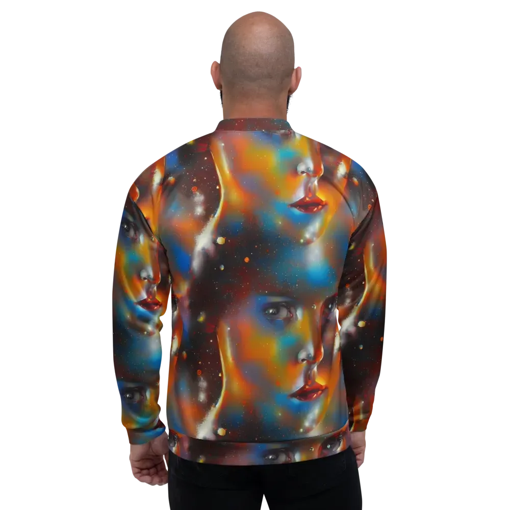 Celestial Vogue on Bomber Jacket — Back