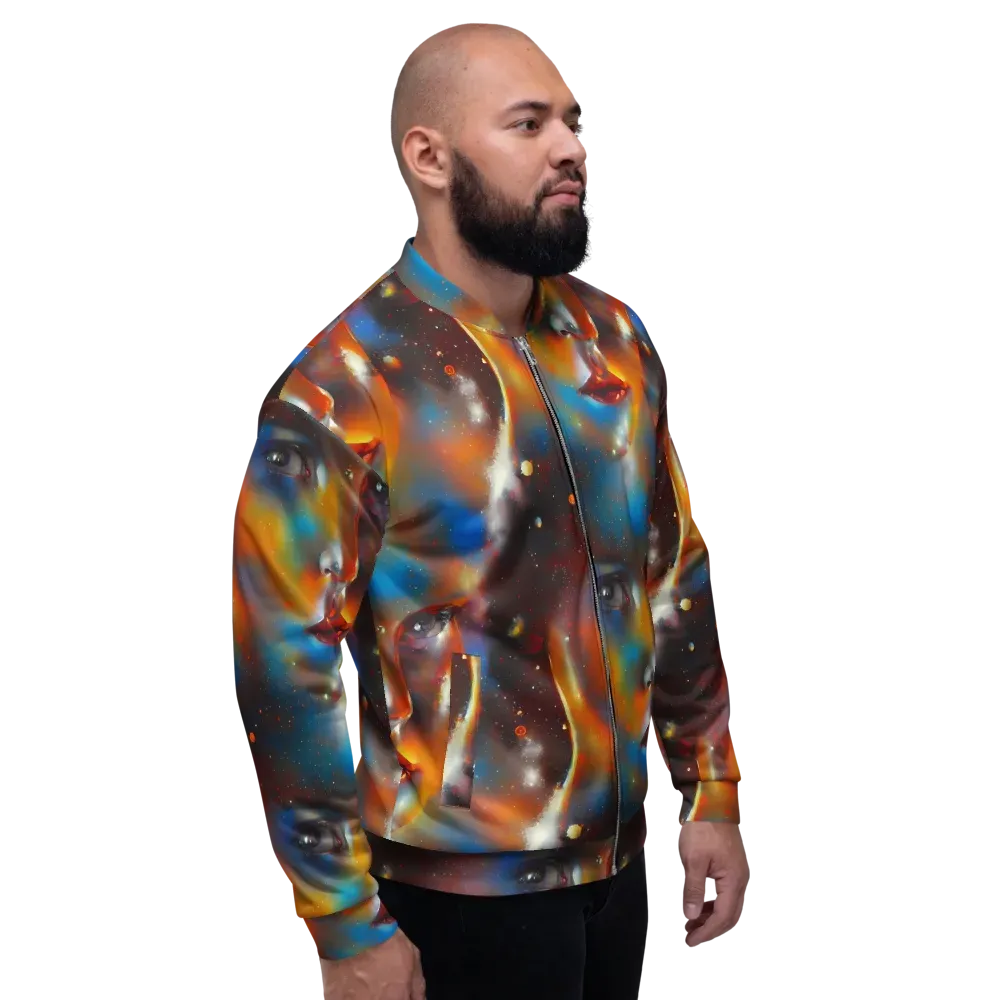 Celestial Vogue on Bomber Jacket — Right