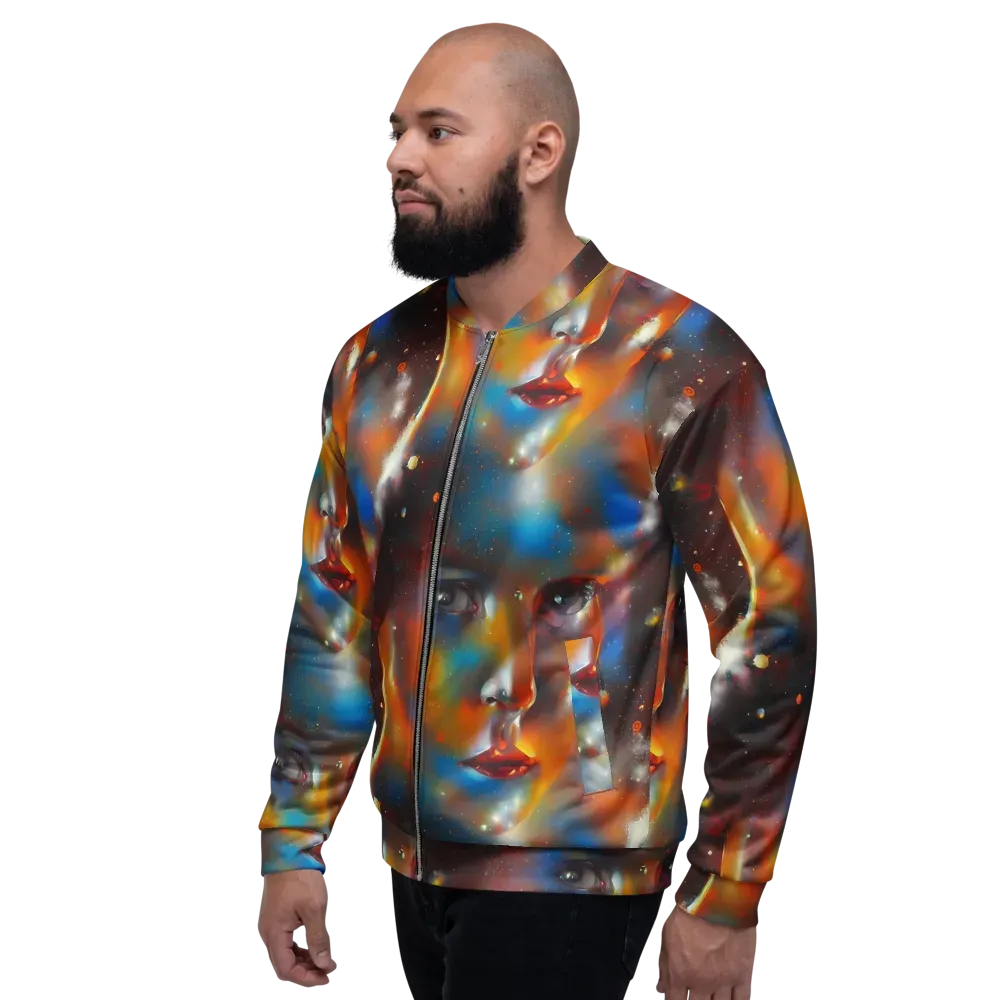 Celestial Vogue on Bomber Jacket — Left