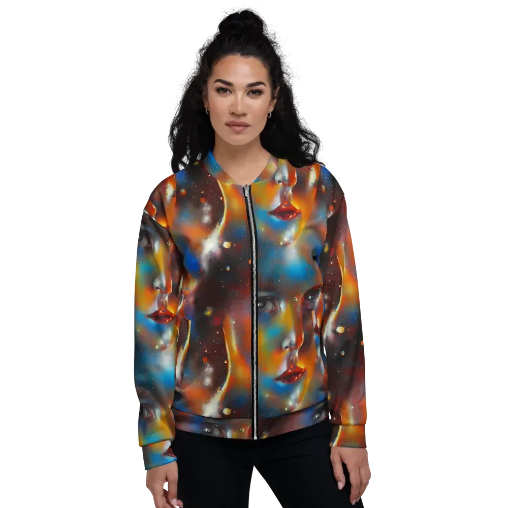 Celestial Vogue on Bomber Jacket — Front