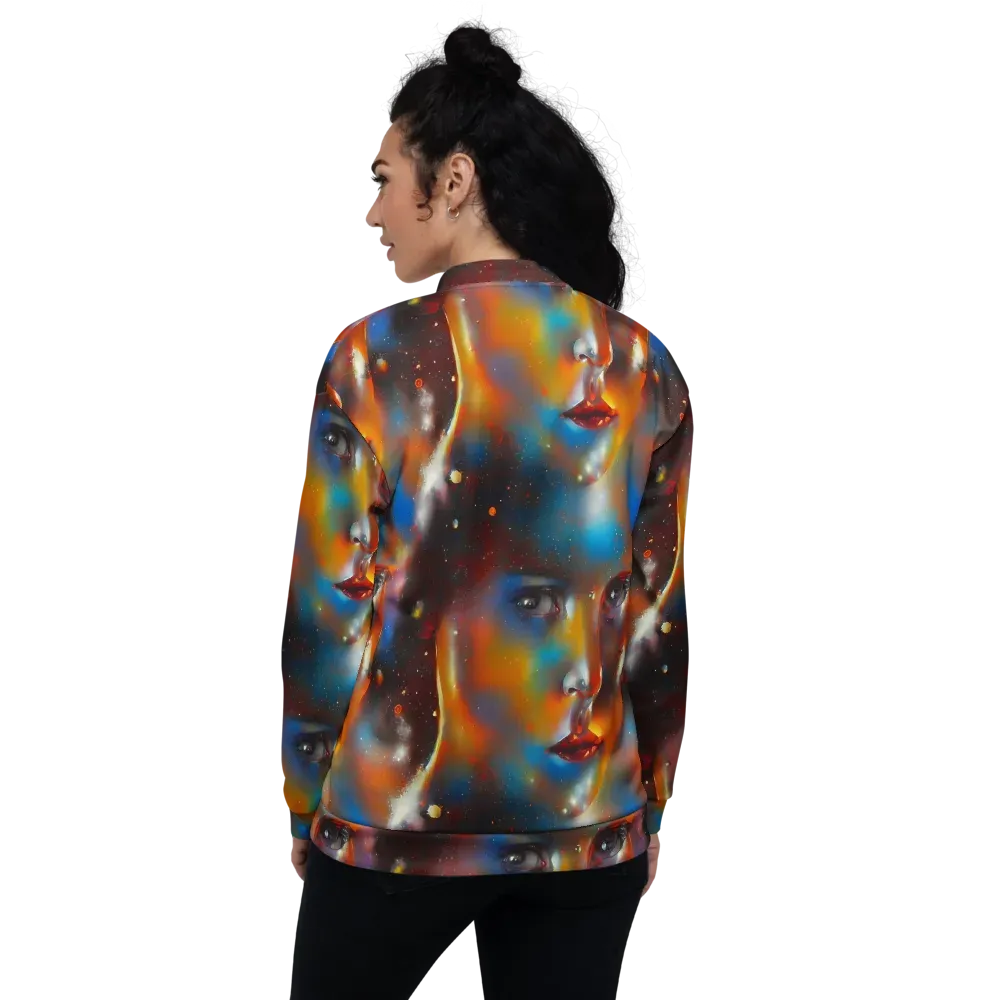 Celestial Vogue on Bomber Jacket — Back