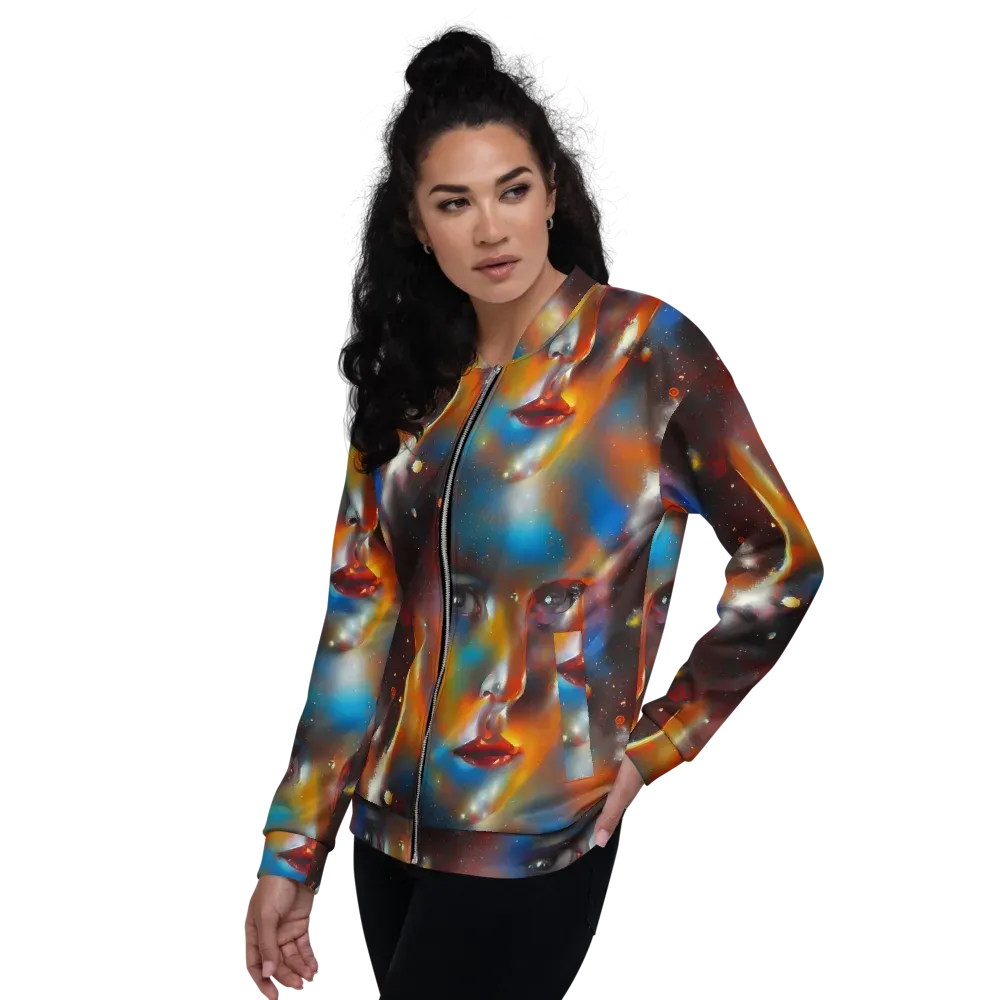 Celestial Vogue on Bomber Jacket — Left