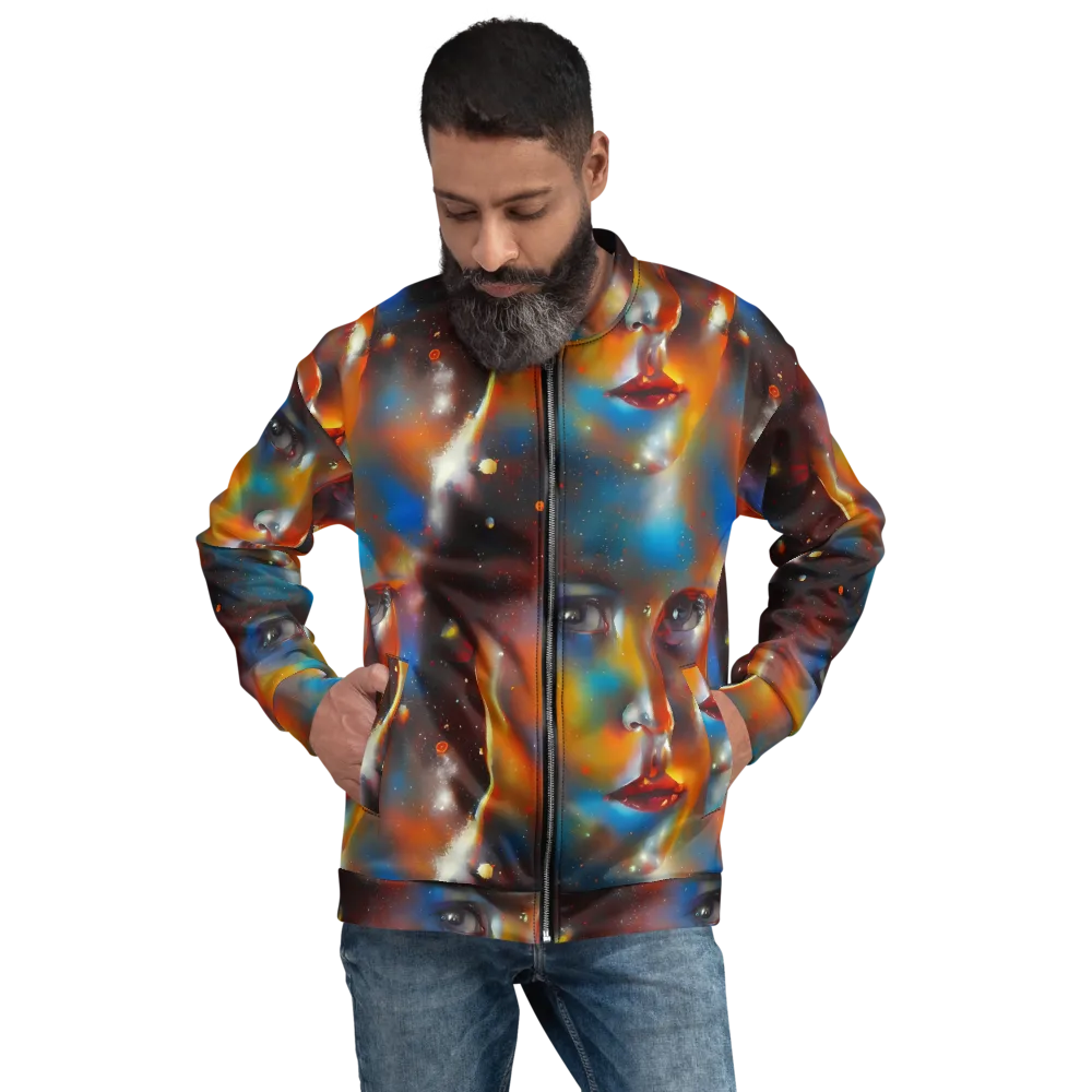 Celestial Vogue on Bomber Jacket — Front