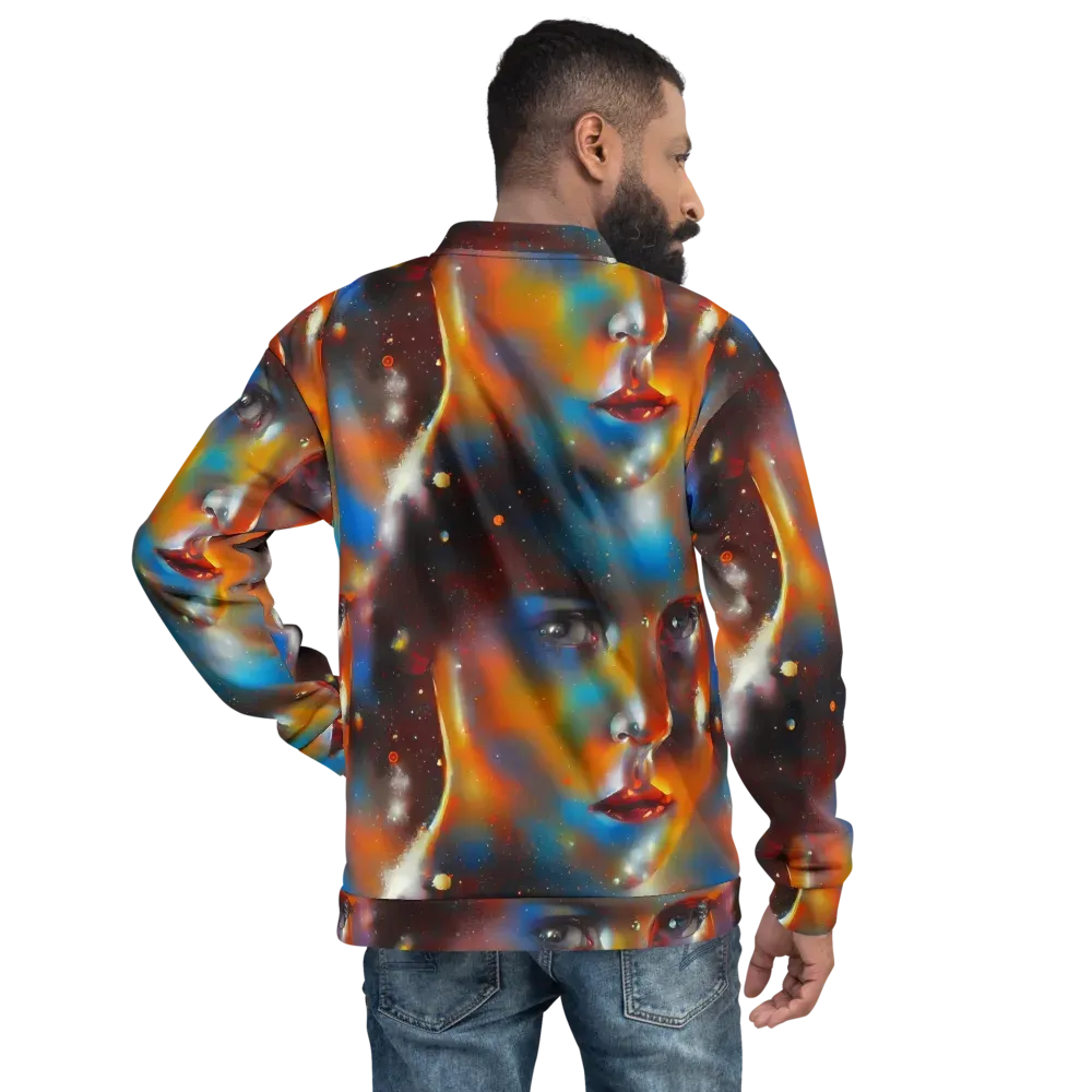 Celestial Vogue on Bomber Jacket — Back