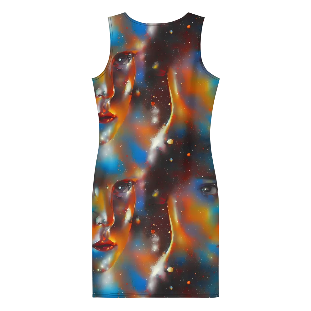 Celestial Vogue on Bodycon Dress — Back