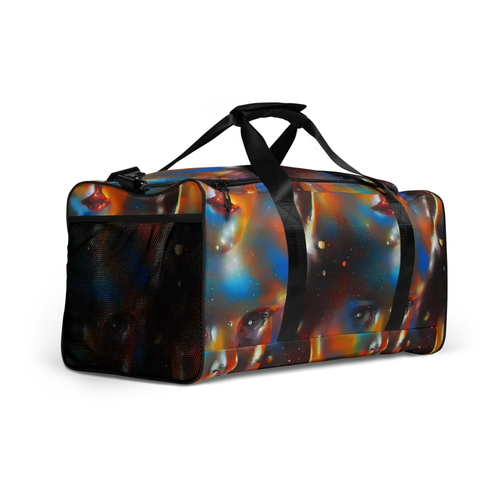 Celestial Vogue on Duffle Bag — Right Front