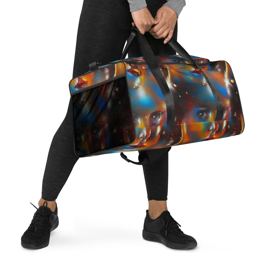 Celestial Vogue on Duffle Bag — Right Front