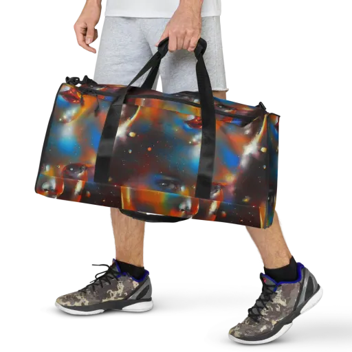 Celestial Vogue on a Duffle Bag