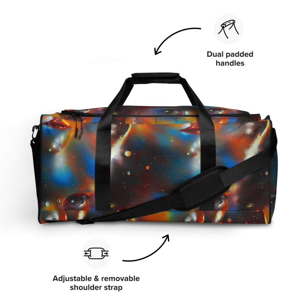 Celestial Vogue on Duffle Bag — Front